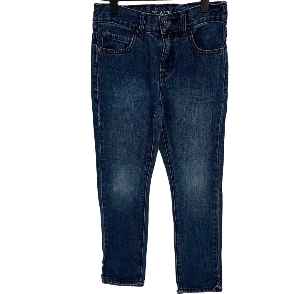 Children’s Place Dark Wash Skinny Leg Jeans  Size 8 Boys